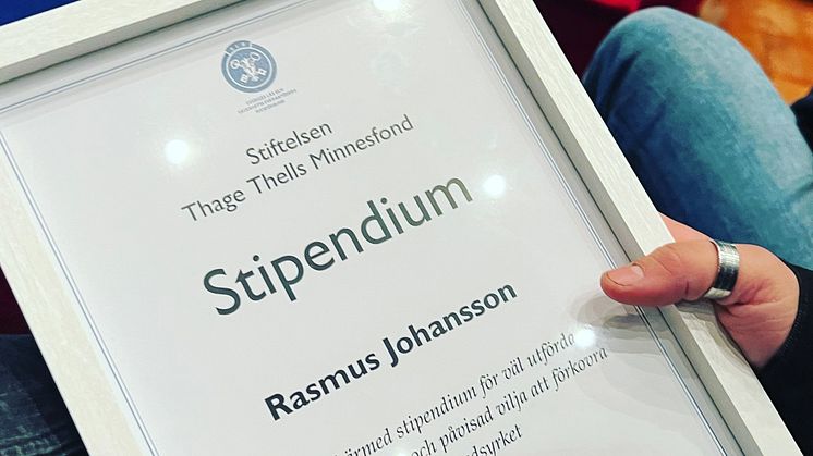 Inramat stipendium Thage Thell