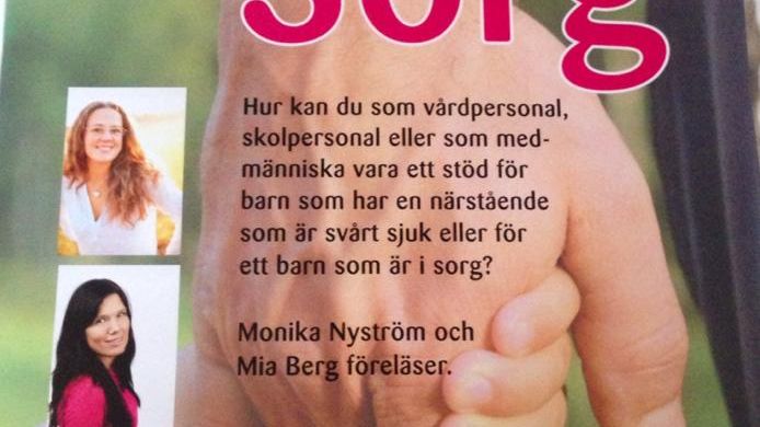 Barn och Sorg - Monika Nyström och Mia Berg föreläser