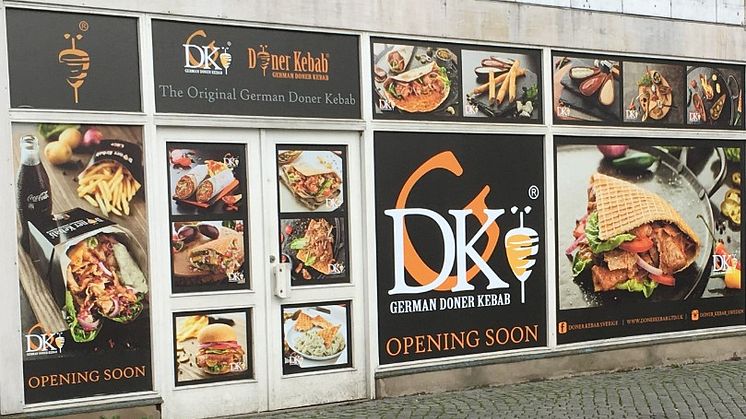 Döner Kebab hyr på Gustav Adolfs torg
