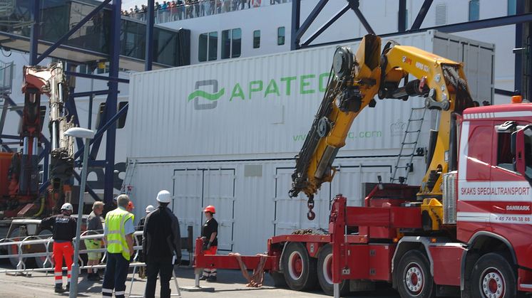 APATEQ_MarinePaq installation for Scandlines