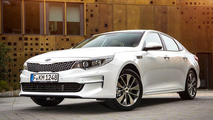 Kia lanserar nya Optima i april