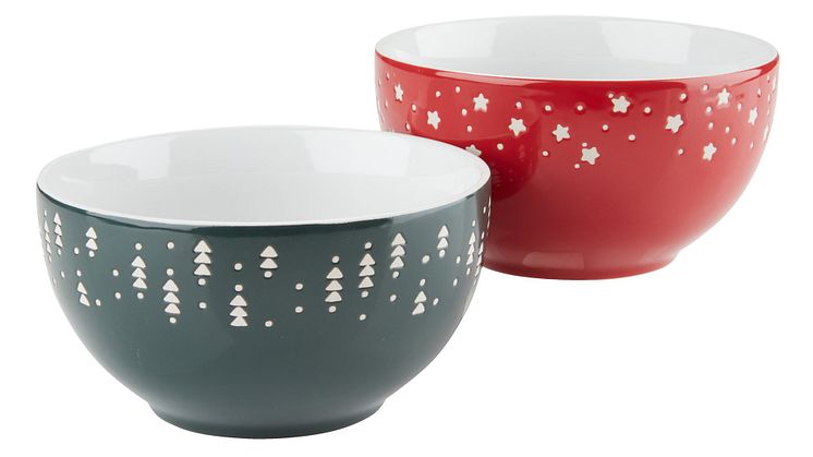 Skål GULLTOP Ø14xH7cm assorteret (55 NOK)