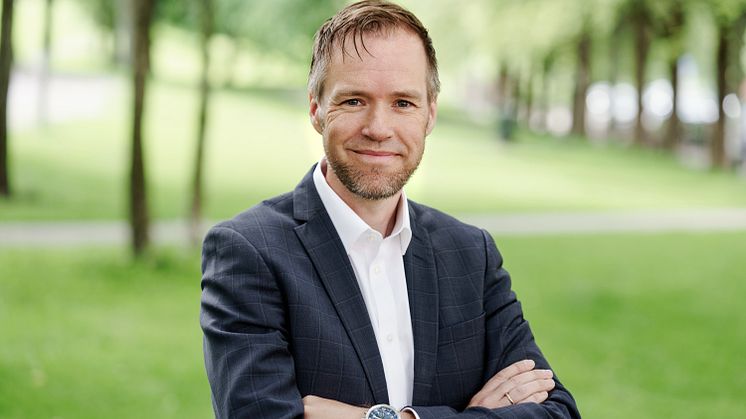 Aslak Støen er ny partner i RSM Advokatfirma. Foto: Jo Michaels Studio