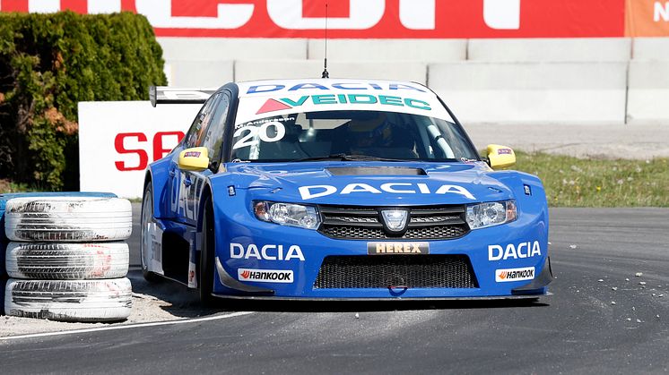 Litet kliv framåt för Dacia Dealer Team i STCC