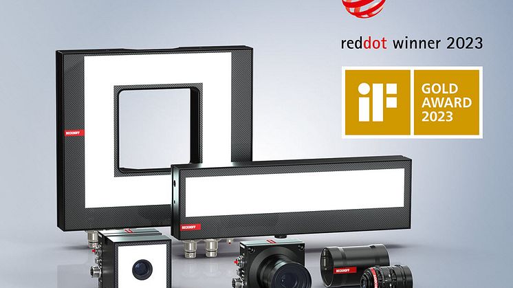 Beckhoff Vision tilldelas två produktdesignpriser