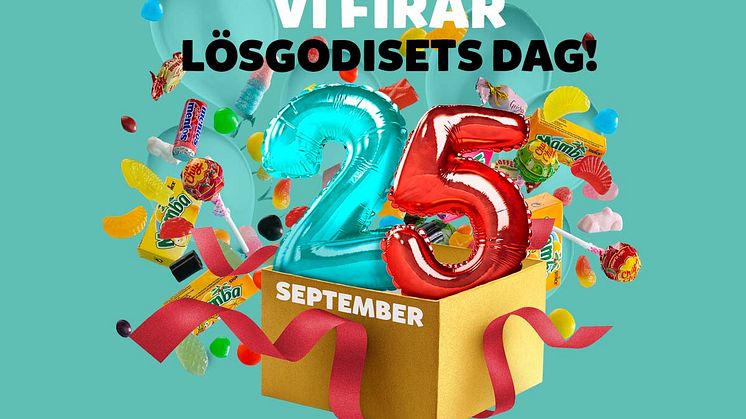 Lösgodisets dag® skapar kalasstämning i Hemmakvälls butiker