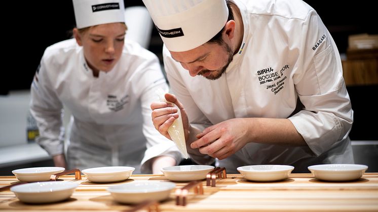 Jimmi Eriksson och Thilda Mårtensson - Bocuse d'Or Sweden 2023