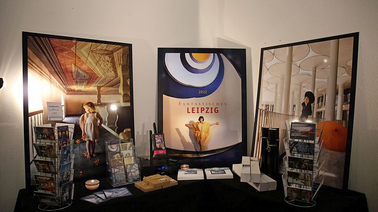 Fantastisches Leipzig - Fotokunstkalender 2025 - Geschäft im Specks Hof
