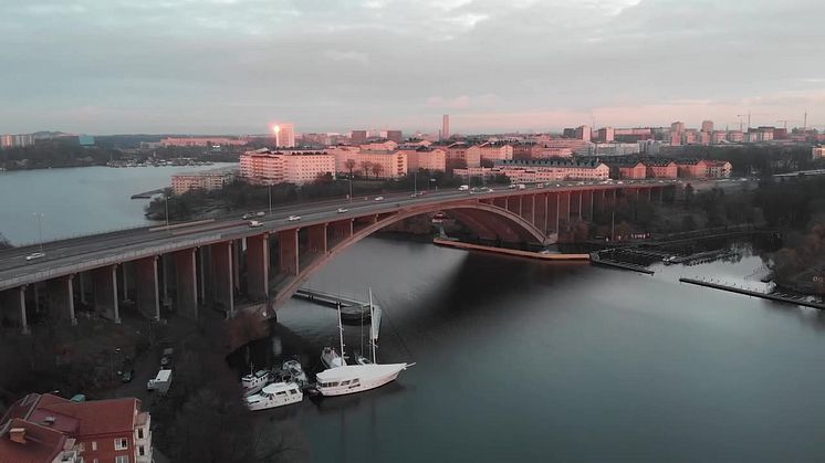  Implenia bygger forbifart Stockholm med hjalp av Epiroc