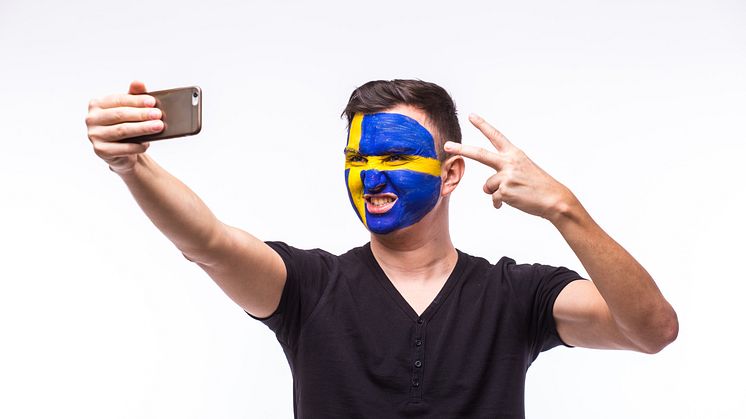 Matchen i mobilen: Datatrafiken exploderade inför Sveriges avspark