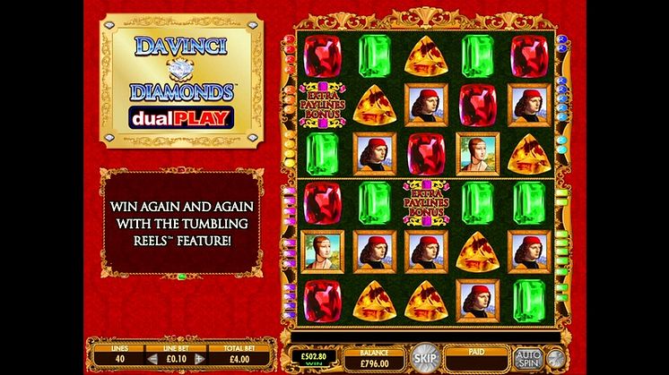 DaVinci Diamonds slot