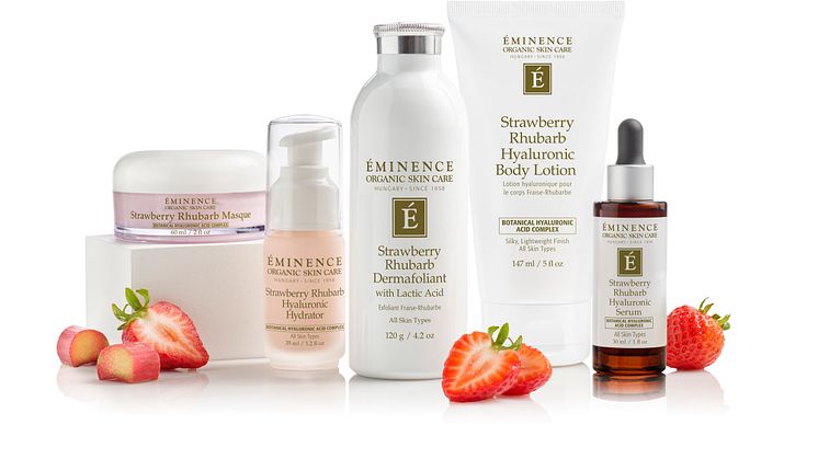 Eminence Organics Strawberry Rhubarb Collection