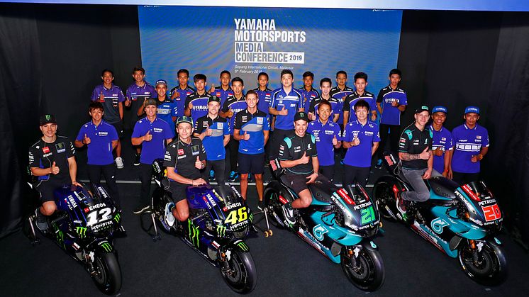 世界中の人々とドラマティックな感動の共有を目指して　2019 YAMAHA MOTORSPORTS MEDIA CONFERENCEを開催