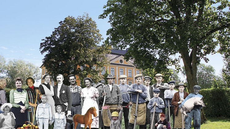 Lanthästens dag på Nynäs slott