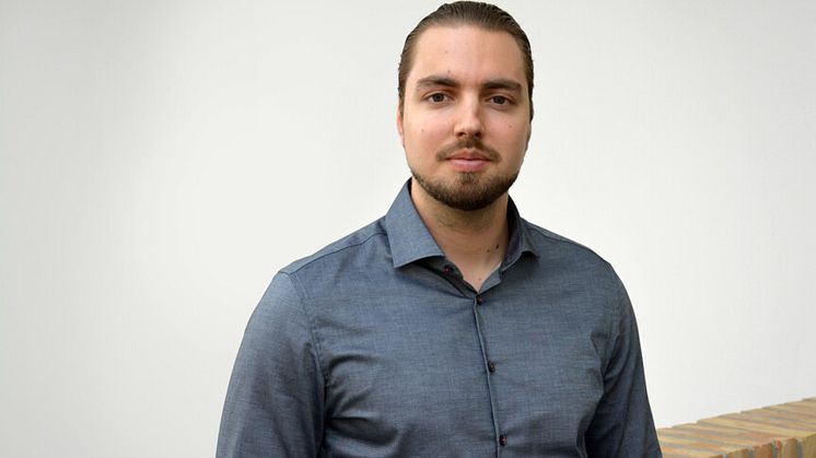 Mikael Goossen, doktorand vid Sociologiska institutionen och Genusforskarskolan, Umeå universitet. Bild: Ulrika Sahlén