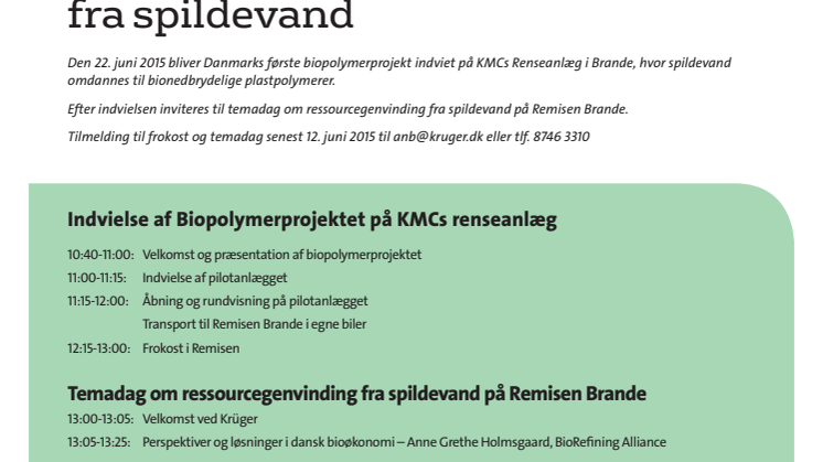 Invitation til temadag