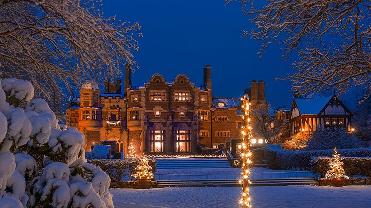 På Tjolöholms Slott serveras julmiddag i december.