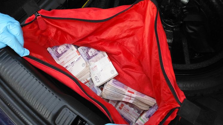cash seized from £26m money laundering gang 2