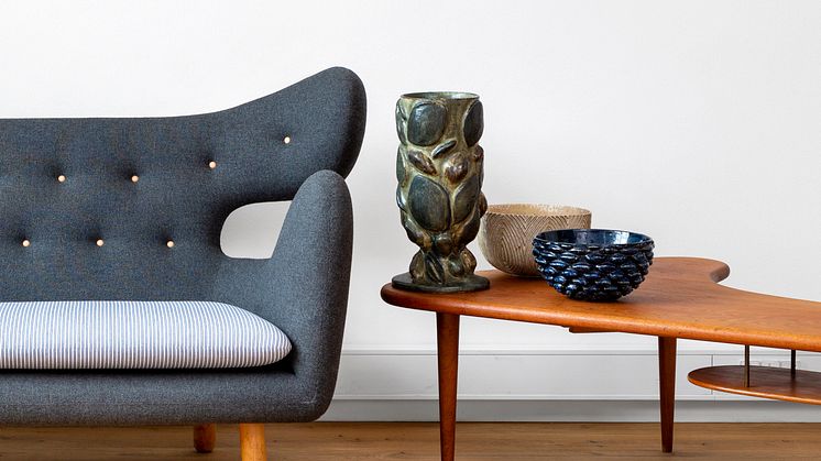 Finn Juhl's sofa from 1939, which until now had been considered lost