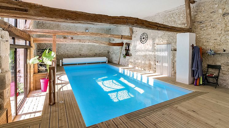 Pool im Haus von Desjoyaux