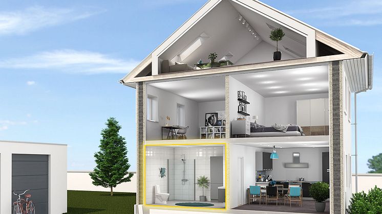 Finja lanserar rörliga arbetsanvisningar i 3D om badrumsrenovering