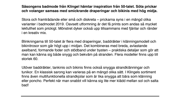  Så prickar du in strandtrenden