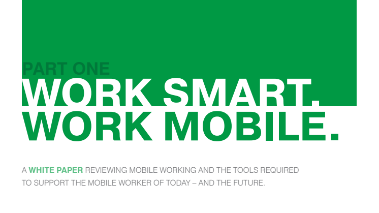 White Paper report. Work Smart - Work Mobile. From Leitz.