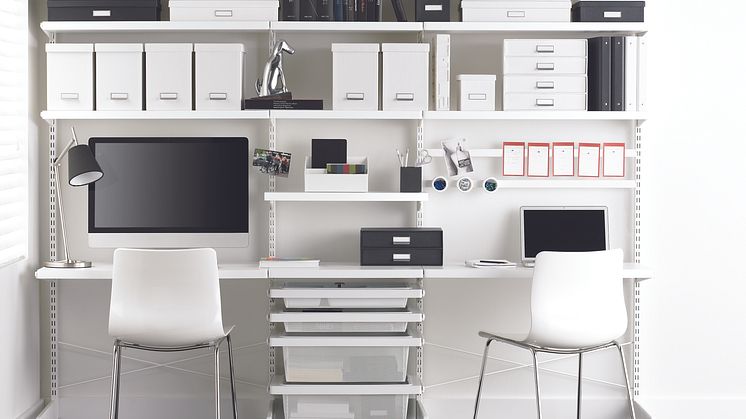 DK_Elfa Freestanding med Decor i hvid