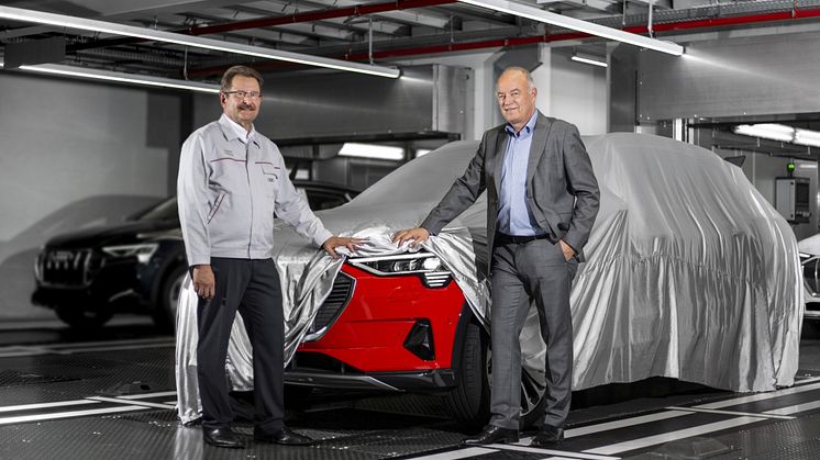 Audi starter produktion af elbilen Audi e-tron