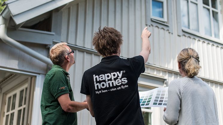Happy Homes är ute på Hushälsa-besök