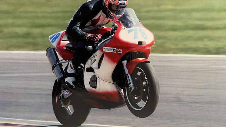 Carl Martin bike racing