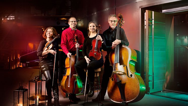 Johanna Tafvelin, Mikael Wenhov, Jenny Augustinsson och Björn Malmqvist. Foto: Juliana Fälldin