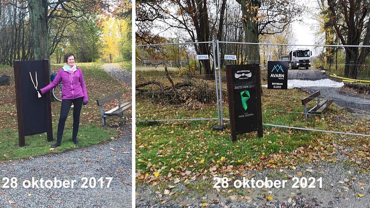 2017 fick Järva DiscGolfPark landets finaste parkpris, och en skylt avtäcktes i parken. Men 2021 spärrade Stockholms stad av halva parken och började grävas upp den. Cirka 2 500 träd har avverkats hittills.
