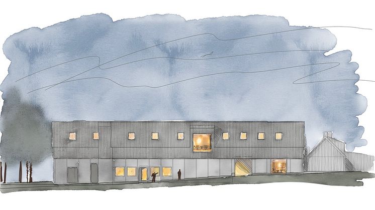 Thora Vingård utvecklas från en gammal kringbyggd gård till en fullskalig anläggning för produktion av vin med restaurang och möjlighet till övernattning. Bild: Kaj Linghoff  