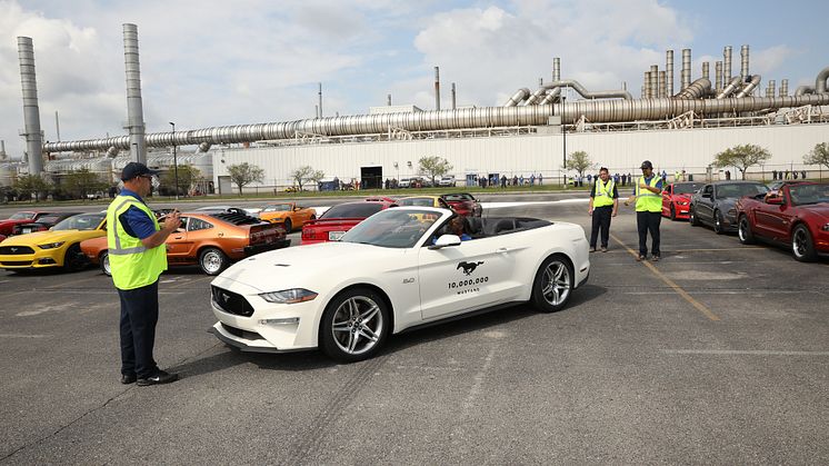 Ford Mustang nummer 10 millioner 2018