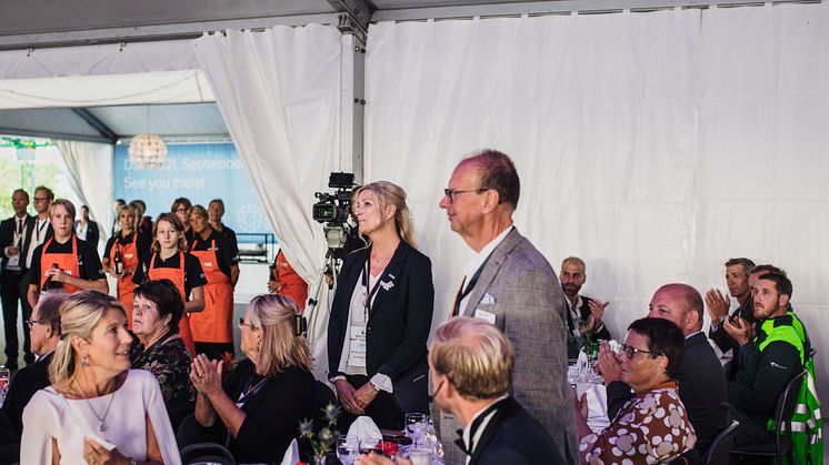 Ann-Sofie Ankarcrona & Dick Höglund, Banquet dinner 