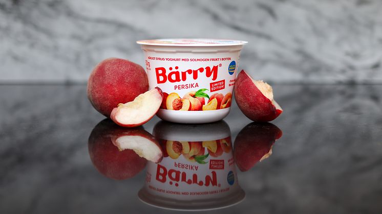 Klassiska Bärry lanserar ny smak, Persika. Orörd eller omrörd – det är frågan?