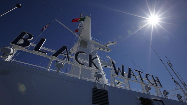  Fred. Olsen Cruise Lines returns to Belfast in 2015 with Black Watch 