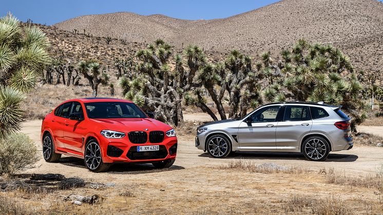 BMW X3 M, BMW X3 M Competition, BMW X4 M, BMW X4 M Competition