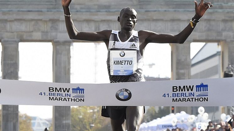 Continentalin kumiteknologia Berliinin maratonin voittajan Dennis Kimetton tukena