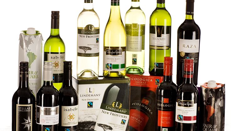 Fokus på Fairtrade-märkt vin under det goda köket 