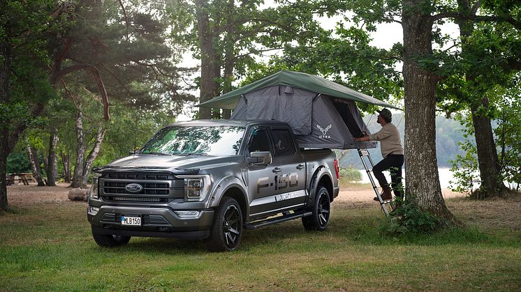 Ford F-150 officiell bil på Swedish Game Fair 2024