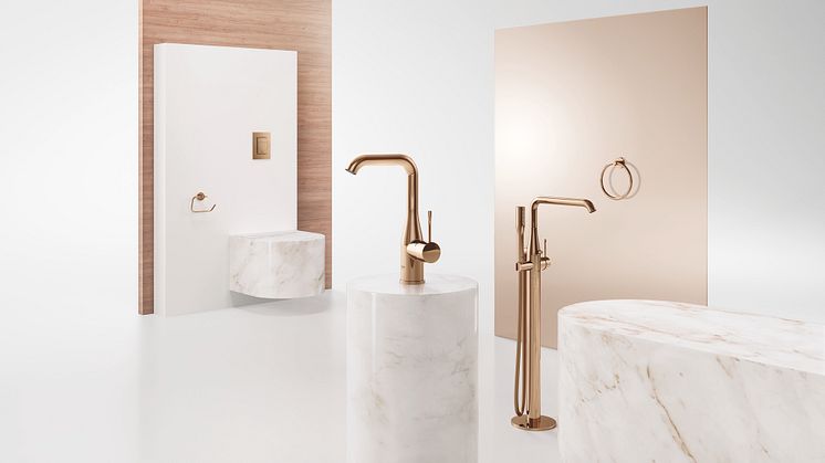 GROHE Colours Collection giver den størst mulige kreative frihed til at individualisere dit badeværelse.