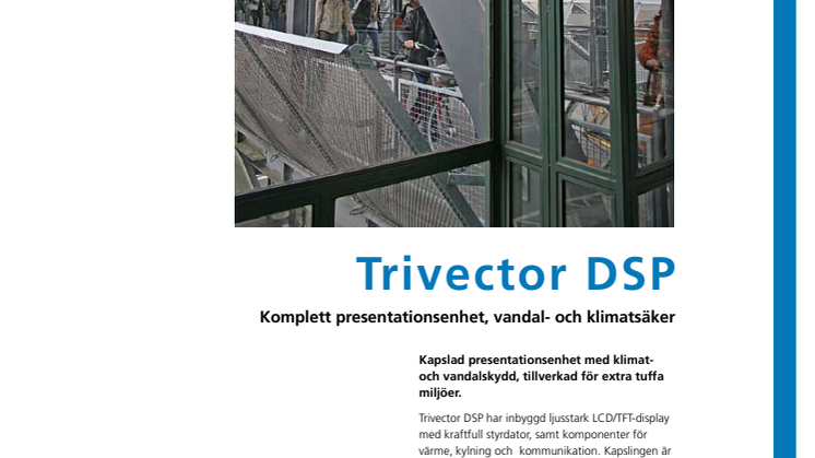 Produktblad Trivector DSP
