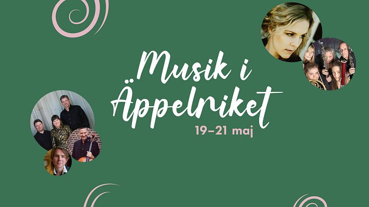Sofia Karlsson och barocka tongångar under Musik i Äppelriket 19–21 maj i Kivik!