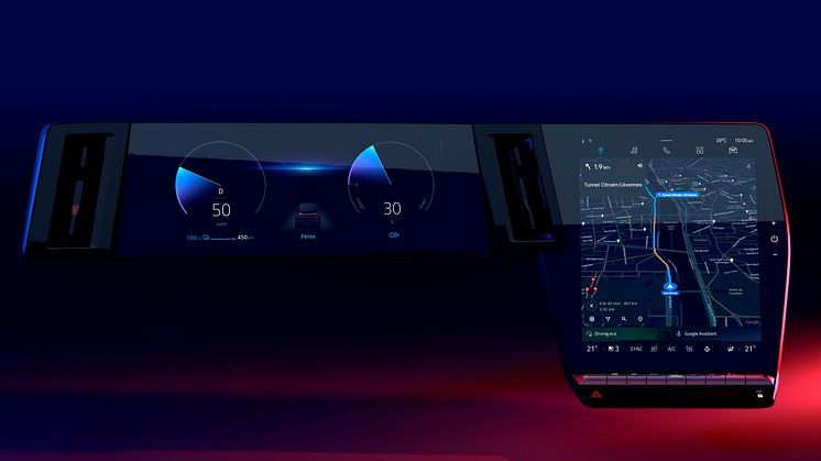 Dashboard fritliggende