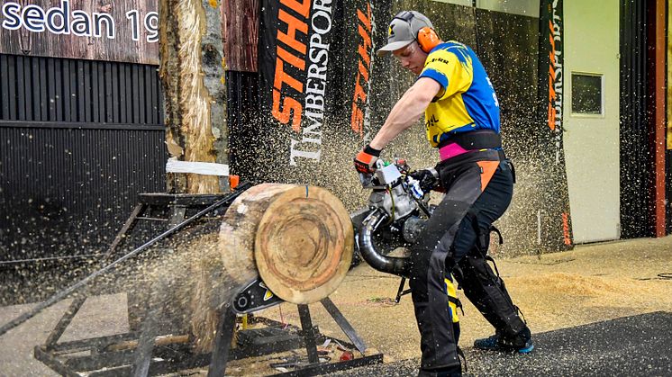 STIHL TIMBERSPORTS® AFHOLDER SIT FØRSTE VIRTUELLE EUROPÆISKE MESTERSKAB
