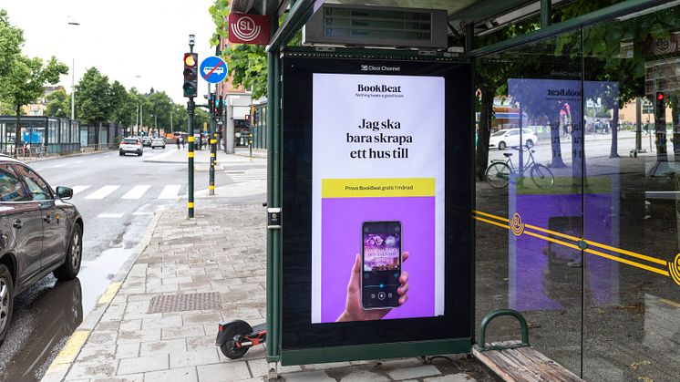 BookBeat tar nästa steg i utvecklingen av varumärket - lanserar konceptet ”Nothing beats a good book”