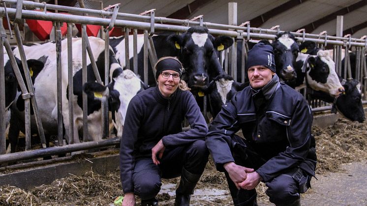 För Maria och Niklas Persson, ekobönder vid Karlsro Lantbruk AB, är hållbarhet framtiden. 