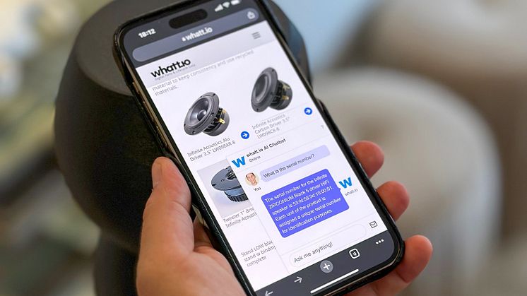 AI Chatbot Integrated into whatt.io's Digital Product Passport